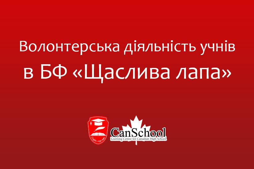 lapa Волонтерська діяльність учнів в БФ «Щаслива лапа»